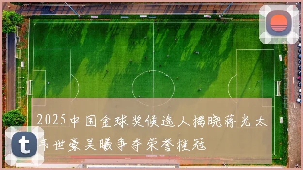 2025中国金球奖候选人揭晓蒋光太韦世豪吴曦争夺荣誉桂冠